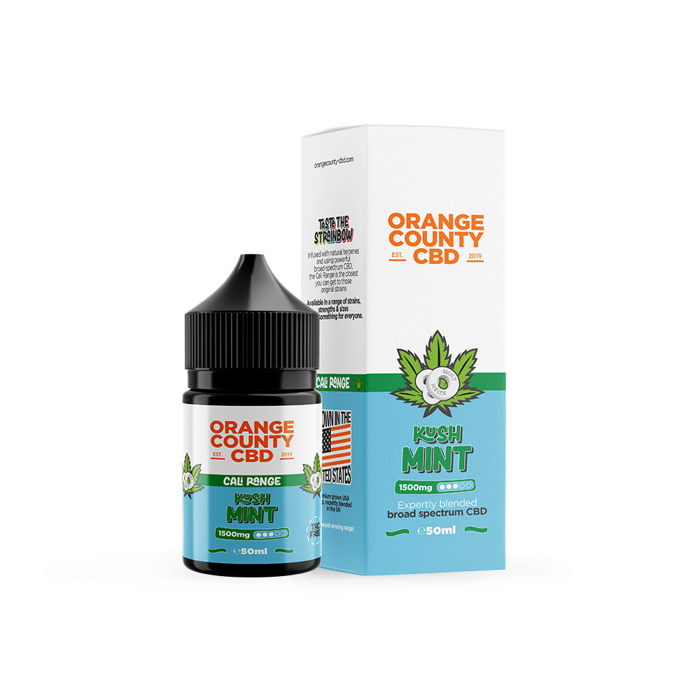 Orange County CBD - Kush Mint CBD E-Liquid (50ml)