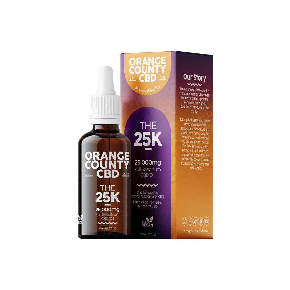 25000mg CBD Oil (100ml)