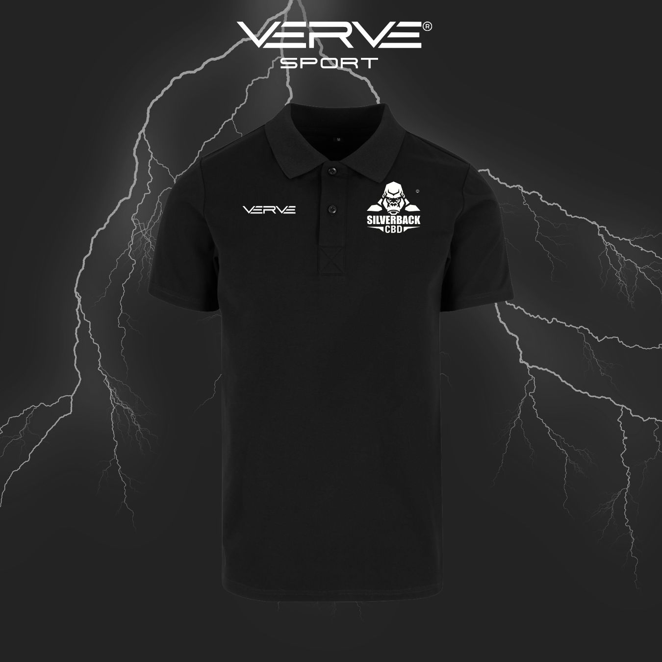 Silverback CBD - Poly Polo Shirt