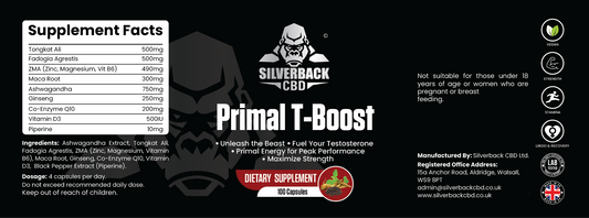 Silverback CBD Primal T-Boost