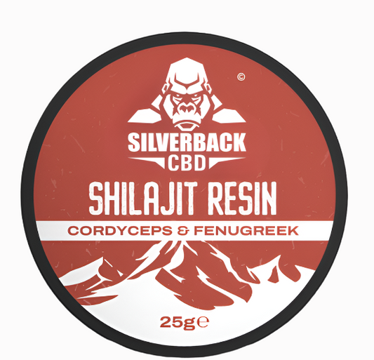 Silverback CBD Shilajit Resin with Cordyceps & Fenugreek β 25g