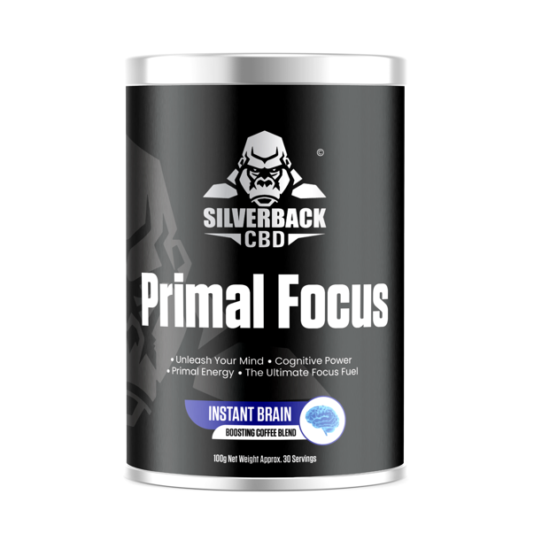 Silverback CBD Primal Focus – Elite Nootropic Coffee
