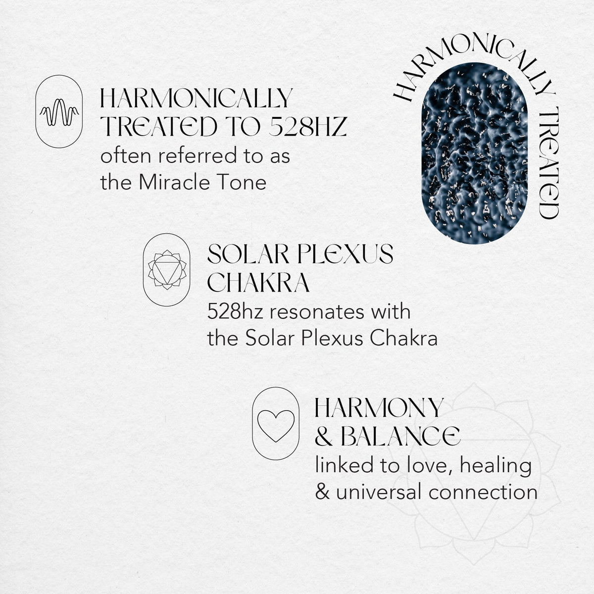 12 Bottles of 528Hz Harmonically Treated Sparkling Spring Water