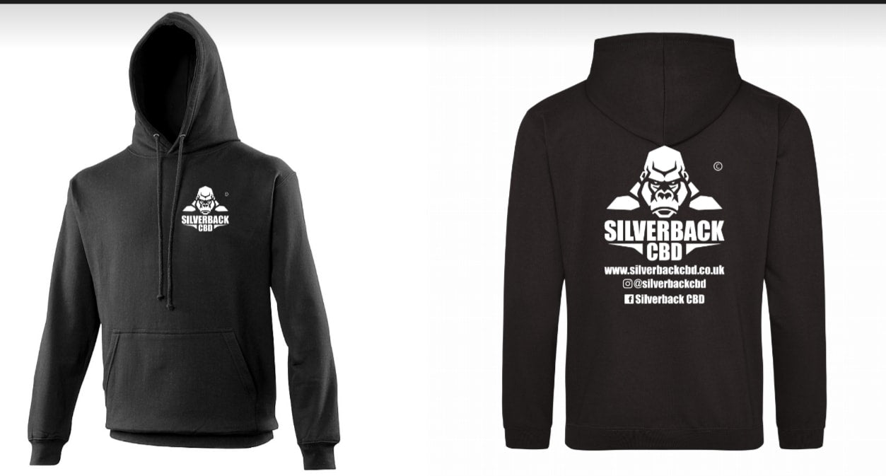 Silverback CBD Apparel Zipped Hoodie - SilverbackCBD