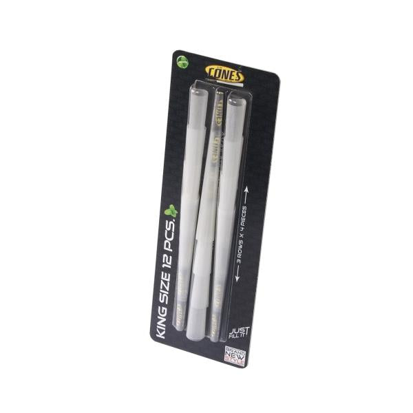 Cones King Size pre-rolled Cones - 12 Pieces - SilverbackCBD