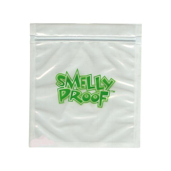 18.5cm x 20cm Smelly Proof Baggies - SilverbackCBD