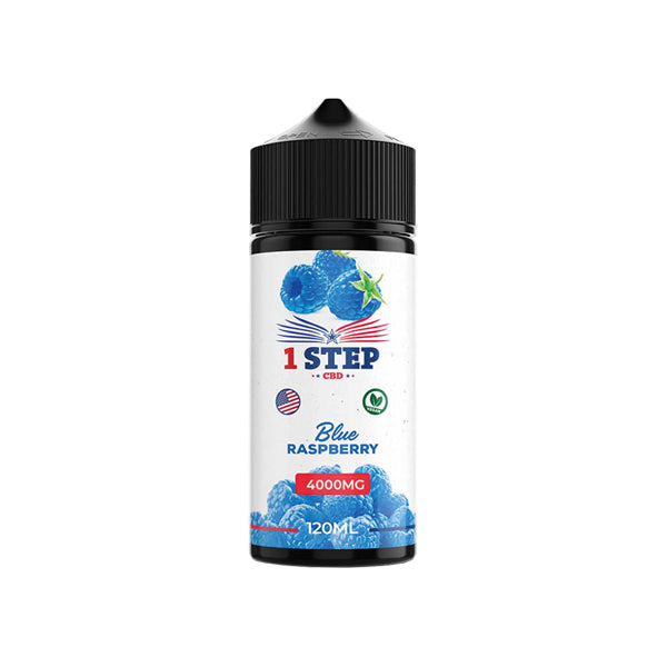 1 Step CBD 4000mg CBD E-liquid 120ml (BUY 1 GET 1 FREE) - Flavour: Strawberry Watermelon