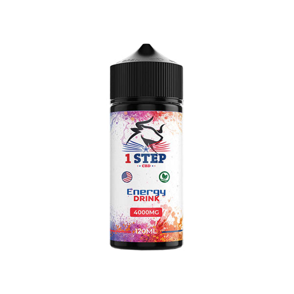 1 Step CBD 4000mg CBD E-liquid 120ml (BUY 1 GET 1 FREE) - Flavour: Strawberry Watermelon