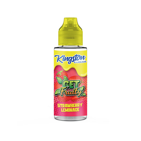 Kingston Get Fruity 100ml Shortfill 0mg (70VG-30PG) - Flavour: Strawberry Lemonade