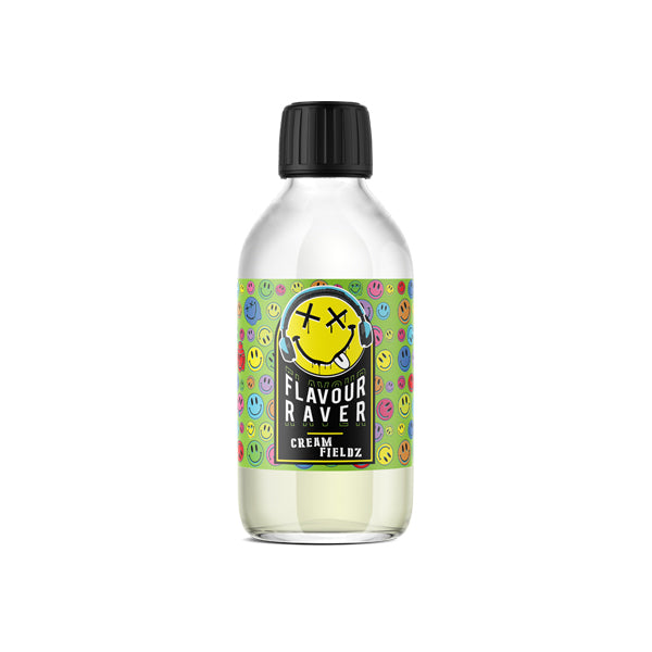 Flavour Raver 200ml Shortfill 0mg (80VG-20PG) - Flavour: Cream Fields