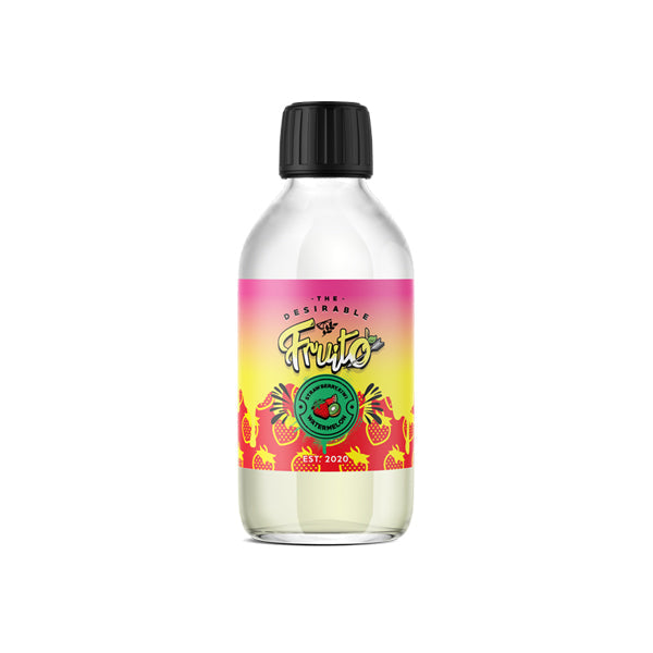 Fruito 200ml Shortfill 0mg (70VG-30PG) - Flavour: Strawberry Kiwi & Watermelon