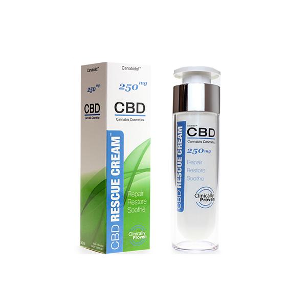 Canabidol 250mg CBD Rescue Cream 50ml - SilverbackCBD