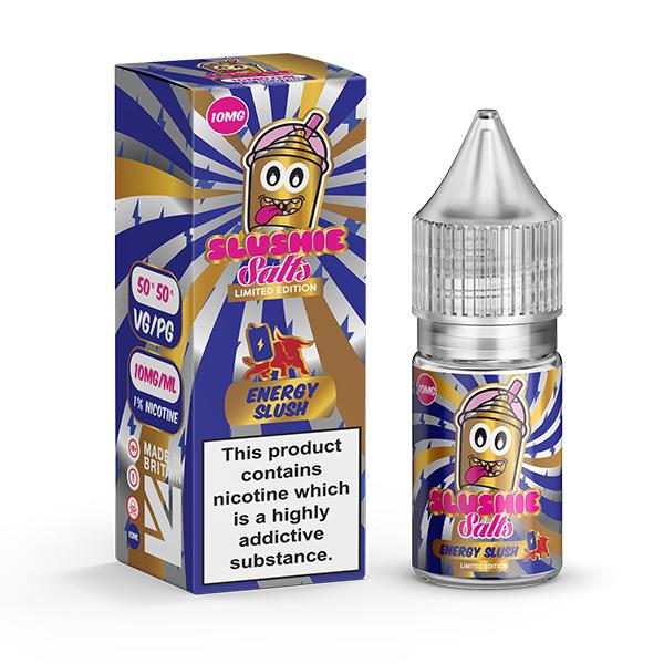 20mg Slushie by Liqua Vape 10ml Flavoured Nic Salts - Size: Energy Slush - SilverbackCBD
