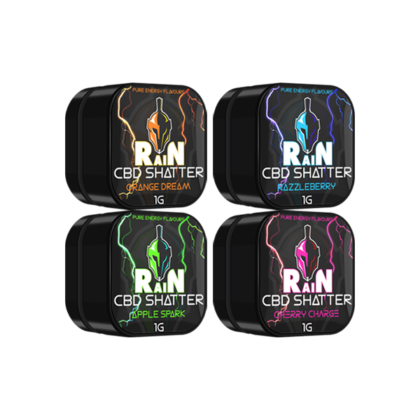 Rain Energy 98% CBD Shatter - 1g - Flavour: Razzleberry