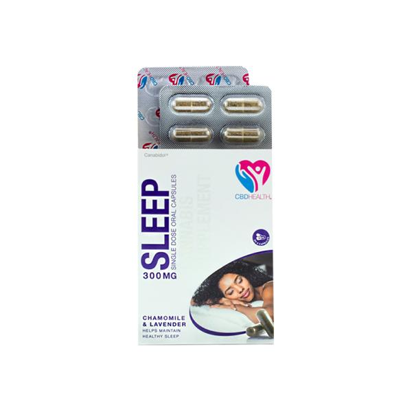 Canabidol 300mg CBD Oral Capsules 30 Caps - Sleep - SilverbackCBD