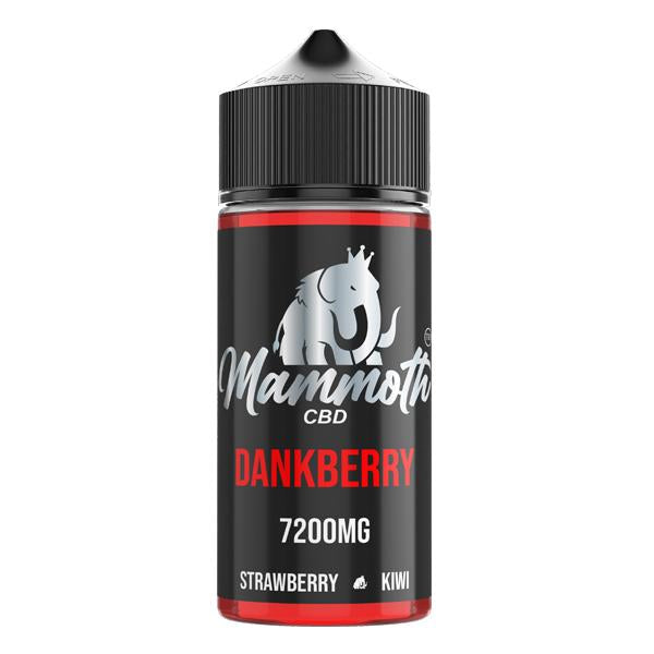 Mammoth CBD 7200mg CBD E-liquid 120ml (30VG-70PG) - Flavour: Arctic - SilverbackCBD