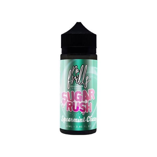 No Frills Collection Sugar Rush 80ml Shortfill 0mg (80VG-20PG) - Flavour: Gummy