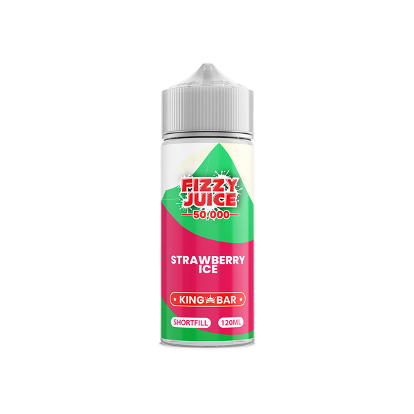 Fizzy Juice King Bar 100ml Shortfill 0mg (70VG/30PG) - Flavour: Watermelon Ice