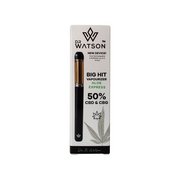 Dr Watson Big Hit 500mg Full Spectrum CBD & CBG Vapourizer Pen - Flavour: Original Kush