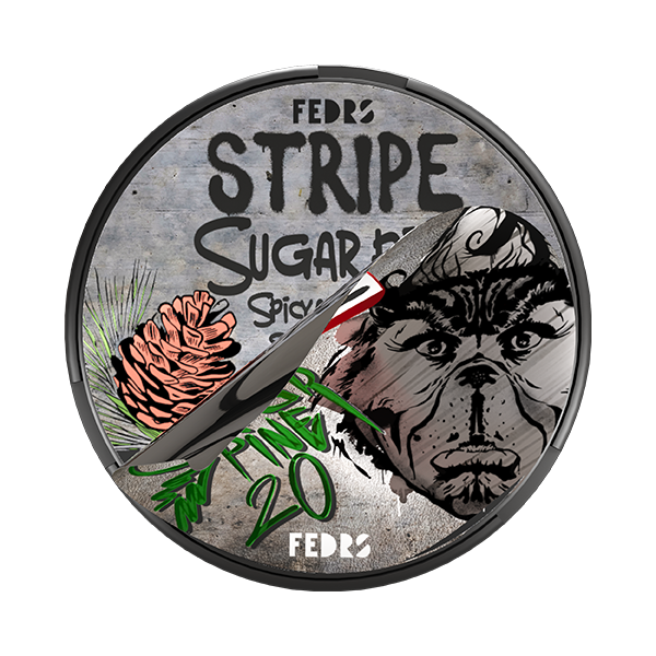20mg Stripe Nicotine Pouches - 20 Pouches - Flavour: Sugar Pine