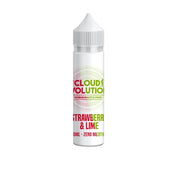 Cloud Evolution Premium Quality E-liquid 50ml Shortfill 0mg (70VG-30PG) - Flavour: Strawberry & Lime - SilverbackCBD
