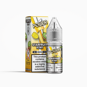 10mg Juice N Power Power Salts 10ml (50VG/50PG) - Flavour: Starfruit Kiwi