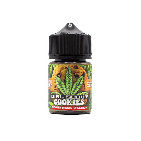 Orange County CBD Cali Range 2500mg CBD 50ml E-liquid (60VG-40PG) - Flavour: Cherry OG Kush - SilverbackCBD