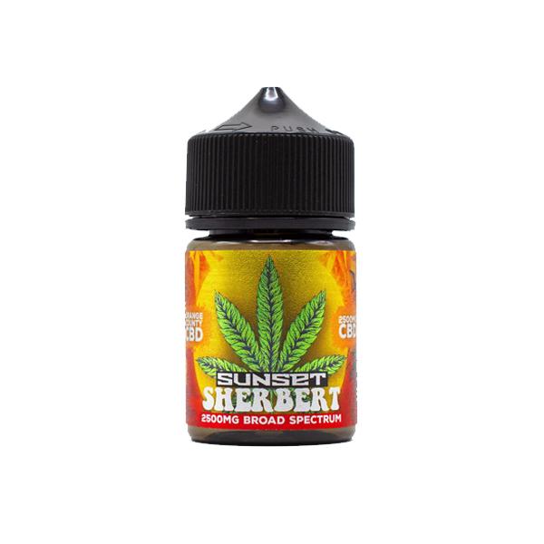 Orange County CBD Cali Range 2500mg CBD 50ml E-liquid (60VG-40PG) - Flavour: Cherry OG Kush - SilverbackCBD