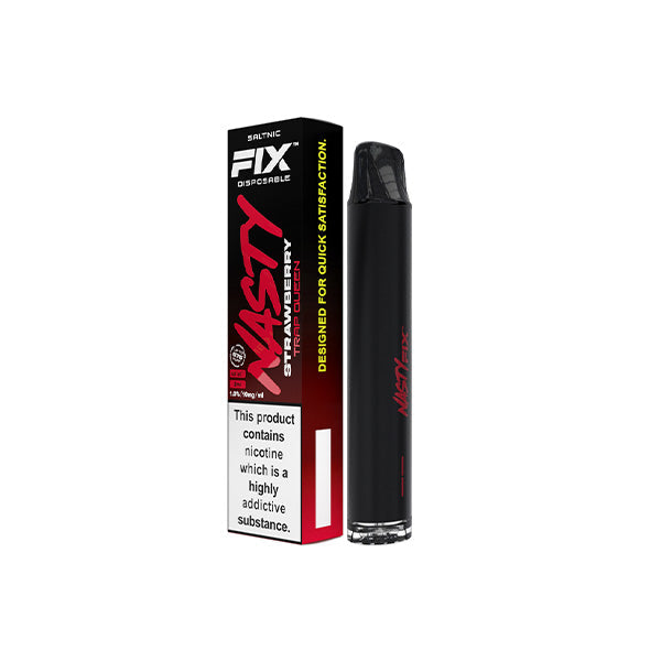 20mg Nasty Air Fix Disposable Vaping Device 675 Puffs - Flavour: Wicked Haze