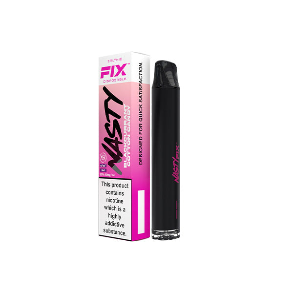 20mg Nasty Air Fix Disposable Vaping Device 675 Puffs - Flavour: Watermelon Ice