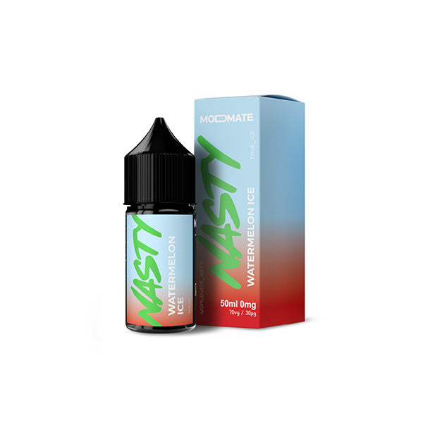 Mod Mate By Nasty Juice 50ml Shortfill 0mg (70VG-30PG) - Flavour: Strawberry & Kiwi
