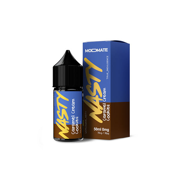 Mod Mate By Nasty Juice 50ml Shortfill 0mg (70VG-30PG) - Flavour: Vanilla Cuban