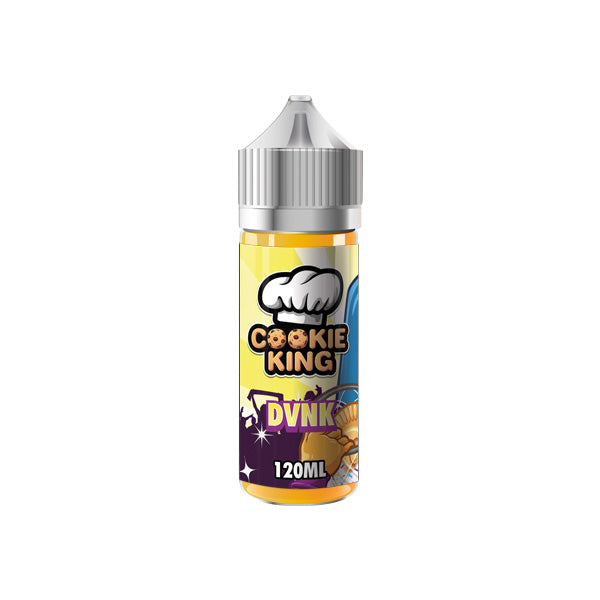 Cookie King By Drip More 100ml Shortfill 0mg (70VG-30PG) - Flavour: Lemon Wafer