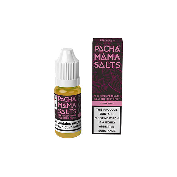 20mg Pacha Mama By Charlie's Chalk Dust Salts 10ml Nic Salt (50VG-50PG) - Flavour: Icy Mango
