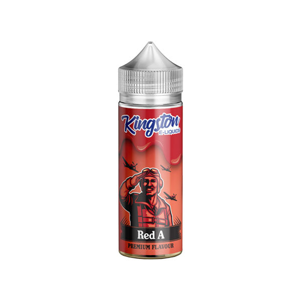 Kingston 120ml Shortfill 0mg (70VG-30PG) - Flavour: Strawberry Kiwi Zingberry