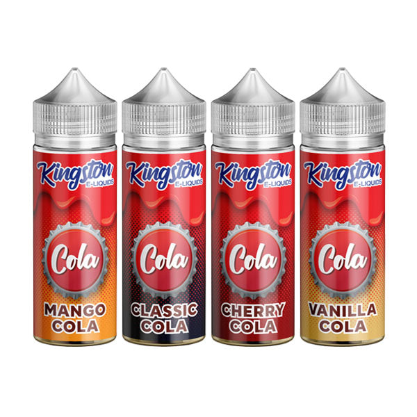 Kingston Cola 120ml Shortfill 0mg (70VG-30PG) - Flavour: Raspberry Cola