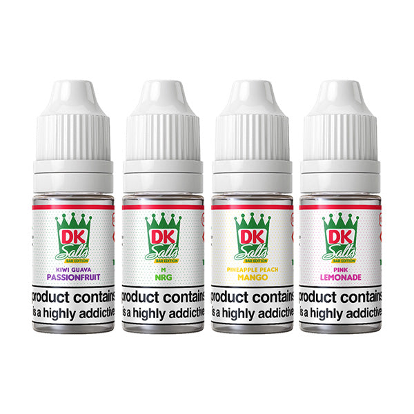 20mg DK Salt 10ml Nic Salts (50VG-50PG) - Flavour: Kiwi Guava Passionfruit