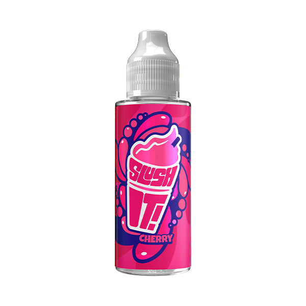 Slush It! 100ml Shortfills 0mg (70VG-30PG) - Flavour: Blue Raspberry Bubblegum