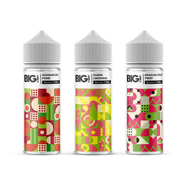 The Big Tasty Exotic 100ml Shortfill 0mg (70VG-30PG) - Flavour: Guava Lemonade