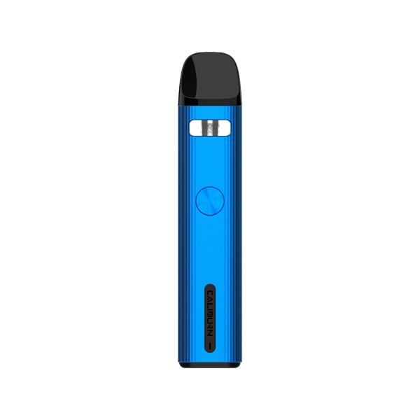 Uwell Caliburn G2 Pod Kit - Color: Ultramarine Blue - SilverbackCBD