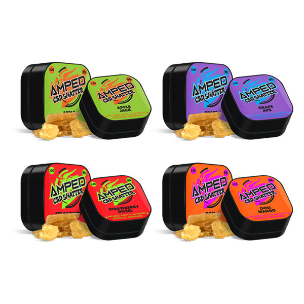 Amped CBD 99% CBD Shatter 1g - Flavour: Applejack