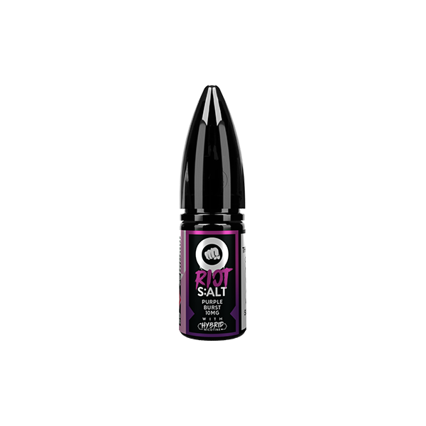 20mg Riot Squad Original Nic Salts 10ml (50VG/50PG) - Flavour: Purple Burst