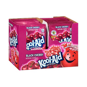 USA Kool-Aid Unsweetened Drink Mix - 48 Packets - Flavour: Black Cherry