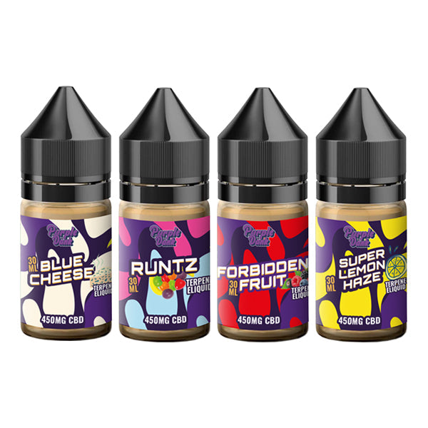 Purple Dank Terpene Infused 450mg CBD E-liquid 30ml (BUY 1 GET 1 FREE) - Flavour: Blue Cheese