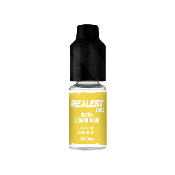 Realest CBD 1500mg Terpene Infused CBG Booster Shot 10ml (BUY 1 GET 1 FREE) - Flavour: Grapefruit Diesel - SilverbackCBD