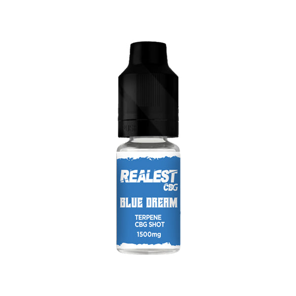 Realest CBD 1500mg Terpene Infused CBG Booster Shot 10ml (BUY 1 GET 1 FREE) - Flavour: Grapefruit Diesel - SilverbackCBD