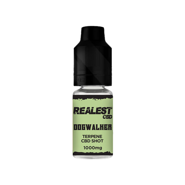 Realest CBD 1000mg Terpene Infused CBD Booster Shot 10ml (BUY 1 GET 1 FREE) - Flavour: Platinum GSC - SilverbackCBD