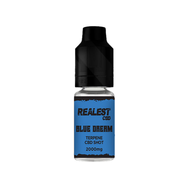 Realest CBD 2000mg Terpene Infused CBD Booster Shot 10ml (BUY 1 GET 1 FREE) - Flavour: Grapefruit Diesel - SilverbackCBD
