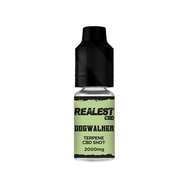 Realest CBD 2000mg Terpene Infused CBD Booster Shot 10ml (BUY 1 GET 1 FREE) - Flavour: Grapefruit Diesel - SilverbackCBD
