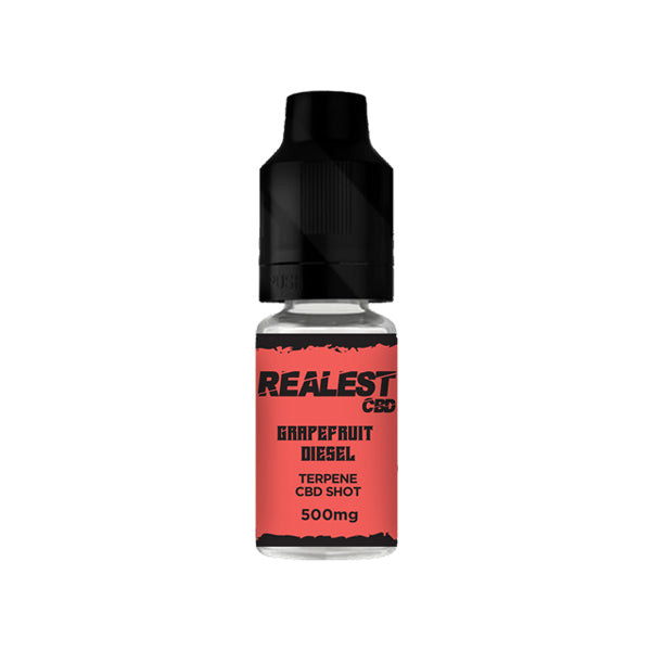 Realest CBD 500mg Terpene Infused CBD Booster Shot 10ml (BUY 1 GET 1 FREE) - Flavour: Blue Dream - SilverbackCBD